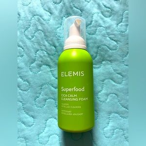 Elemis London superfood cica calm cleansing foam facial micellar cleanser 180 ml